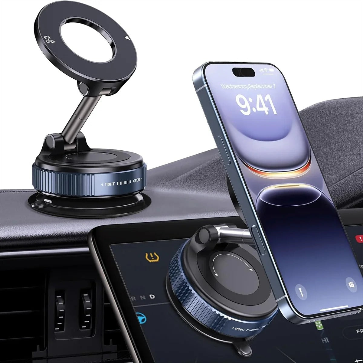 Y Rotatable Vacuum Magnetic Phone