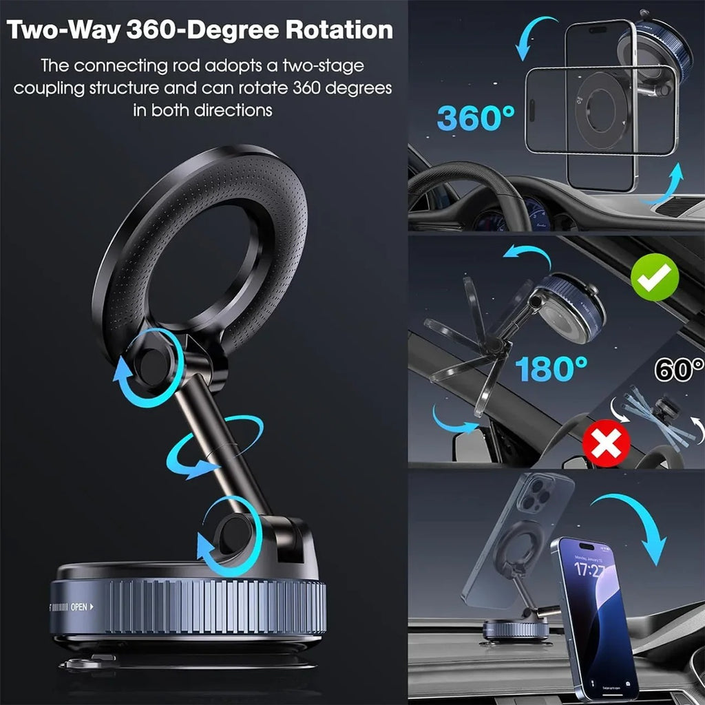 Y Rotatable Vacuum Magnetic Phone